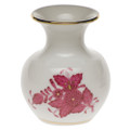 Herend Medium Bud Vase with Lip Chinese Bouquet Raspberry 2.75 in AP----07193-0-00