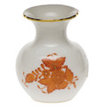 Herend Medium Bud Vase with Lip Chinese Bouquet Rust 2.75 in AOG---07193-0-00