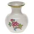 Herend Medium Bud Vase with Lip Queen Victoria 2.75 in VBA---07193-0-00