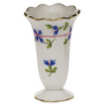 Herend Scalloped Bud Vase Blue Garland 2.5 in PBG---07192-0-00