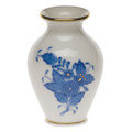Herend Small Bud Vase with Lip Chinese Bouquet Blue 2.5 in AB----07190-0-00