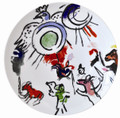 Bernardaud Marc Chagall The Hadassah Windows (1962) Coupe Dinner Plate GAD TRIBE 10.6 in