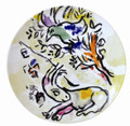 Bernardaud Marc Chagall The Hadassah Windows (1962) Coupe Dinner Plate NEPHTALIE TRIBE 10.6 in