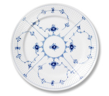 Royal Copenhagen Blue Fluted Plain Dinner Plate 10.75 in 1017202