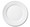 Royal Copenhagen White Fluted Half Lace Dinner Plate 10.75 in 1017296