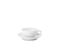 Royal Copenhagen White Fluted Half Lace Tea Cup & Saucer 6.75 oz 1017277