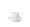 Royal Copenhagen White Fluted Half Lace High Handle Cup & Saucer 8.5 oz 1017278