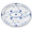 Royal Copenhagen Blue Fluted Full Lace Oval Platter Large 14.25 in 1017231
