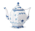 Royal Copenhagen Blue Fluted Full Lace Tea Pot 1qt 1017228