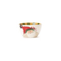 Vietri Old St. Nick Cereal Bowl Green Hat 5.5 in. OSN-78051B