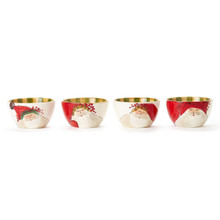 Vietri Old St. Nick Cereal Bowl Assorted, Set of Four 5.5 in. OSN-78051