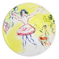 Bernardaud Marc Chagall "Swan Lake" Coupe Dinner Plate 10.2 in (1963)
