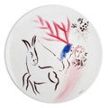 Bernardaud Marc Chagall "The Meeting" Coupe Dinner Plate 10.2 in (1961)