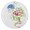 Bernardaud Marc Chagall "The Bouquet"  Coupe Dinner Plate 10.2 in (1967)