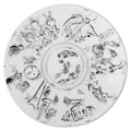 Bernardaud Marc Chagall "Ceiling of the Garnier Opera" Coupe Salad Plate 8.3 in No.2 (1963)