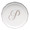 Herend Coaster Platinum with Monogram -P-4 in  LINPT100341-0-P