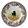 Spode Woodland Black Labrador Dinner Plate 10.5 in. 1359552