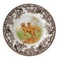 Spode Woodland Golden Retreiver Dinner Plate 10.5 in. 1359569