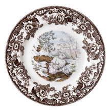 Spode Woodland Snowshoe Rabbit Dinner Plate 10.5 in. 1902888