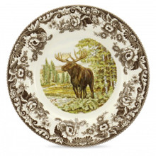 Spode Woodland Moose Dinner Plate 10.5 in. 1535480
