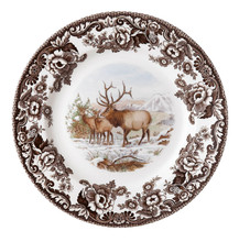 Spode Woodland Elk Salad Plate 8 in. 1381300