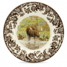 Spode Woodland Moose Salad Plate 8 in. 1535503