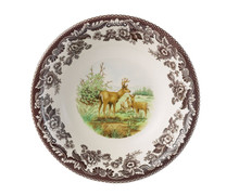 Spode Woodland Mule Deer Soup Plate 9 in. 1538360