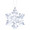 Swarovski 2016 Annual Limited Edition Ornament 2.8 x 2.8 x 0.38 in 5180210