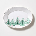 Vietri Lastra Holiday Oval Platter Small 13.5x10 in LAH-2625
