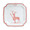 Juliska Country Estate Reindeer Games Party Plate Dasher Ski 7.5 in CE81L/73