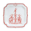 Juliska Country Estate Reindeer Games Party Plate The Coaches 7.5 in CE81C/73