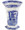 Spode Blue Italian Hexagonal Vase 1390371