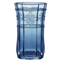 Juliska Colette Glassware Delft Blue HiBall 16 oz D402.44