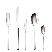 Sambonet Linear 5-piece Place Setting (Solid Handle Knife) 52513-93