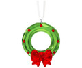 Swarovski 2017 Christmas Wreath Ornament 2.1x1.75x.6 in 5223687