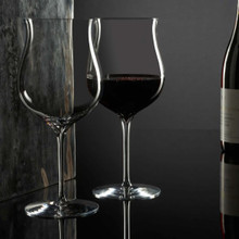 Waterford Elegance Burgundy Glass, Pair 701587011228