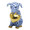 Herend Puppy Love Fishnet Blue 1.75x2 in SVHB--05919-0-00