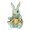 Herend Sweetheart Bunny Fishnet Key Lime 1.25x2.25 in SVHV1-16022-0-00
