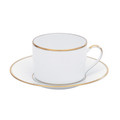 Bernardaud Palmyre Tea Cup and Saucer 0932179,149 1132118