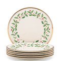 Lenox Holiday Salad Plate Set of Six 8 in 835218