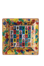 Versace Christmas Holiday Alphabet Tray 11 in 14240-409947-25828