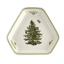 Spode Christmas Tree Gold 2019 Hexagonal Dish 5 in 1697850