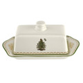 Spode Christmas Tree Gold Butter Dish 1697829