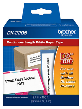 Brother dk22205 continuous labels