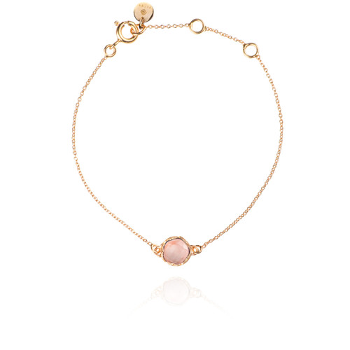 Dosha Bracelet - Rose Gold - Rose Quartz