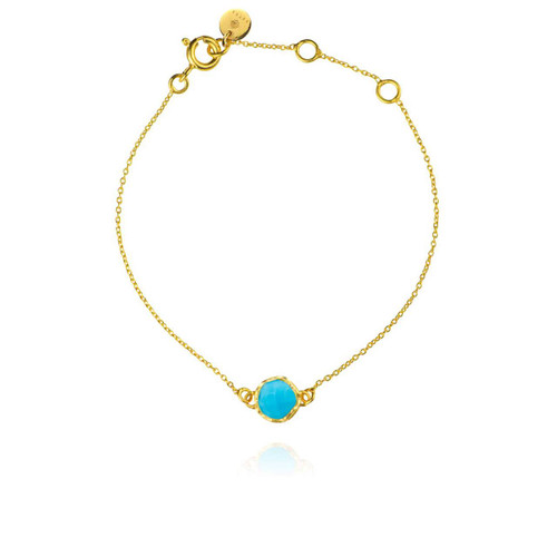 Dosha Bracelet - Gold - Turquoise