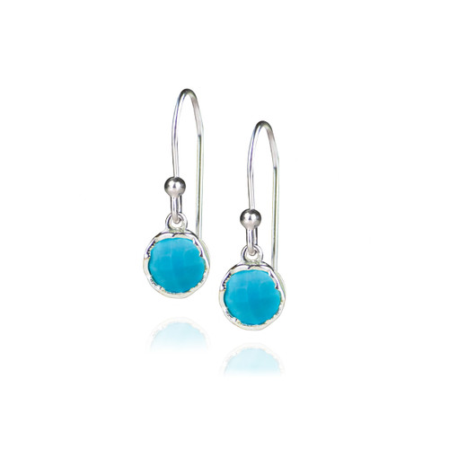 Dosha Earrings - Silver - Turquoise