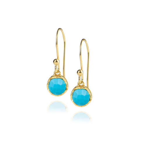Dosha Earrings - Gold - Turquoise