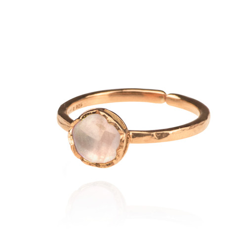 Dosha Ring - Rose Gold - Rose Quartz