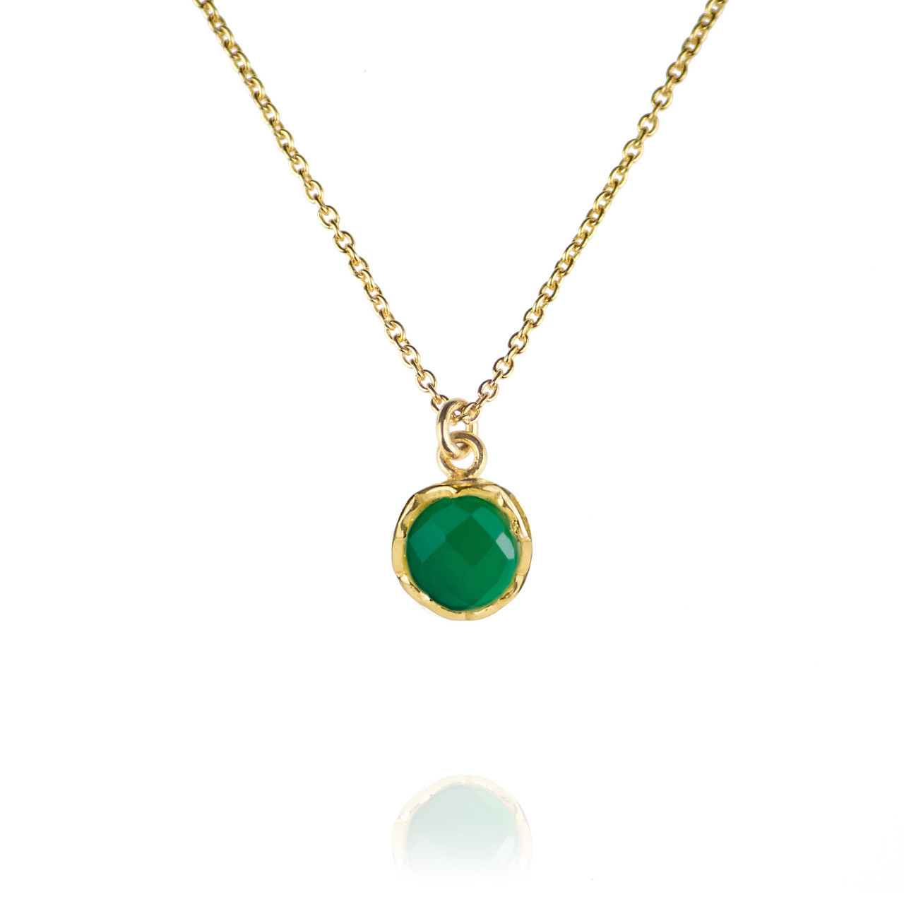 Green stone 2025 gold jewellery